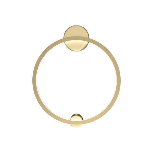 Wandlamp Halo Messing Ø 40 cm 4000K