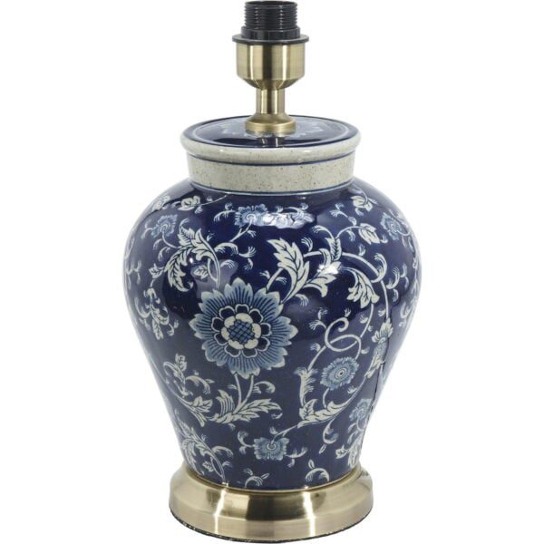 Tafellamp Fang Hong Blauw 38 cm