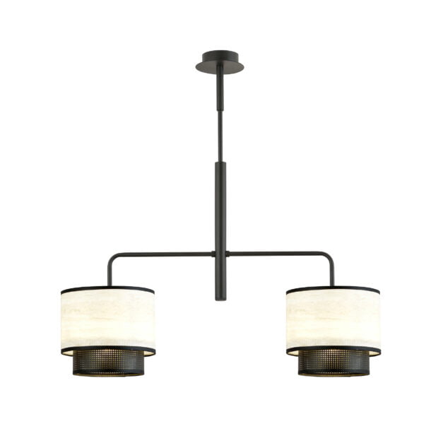 Hanglamp Arigato 2 Wit Marmer 70 cm