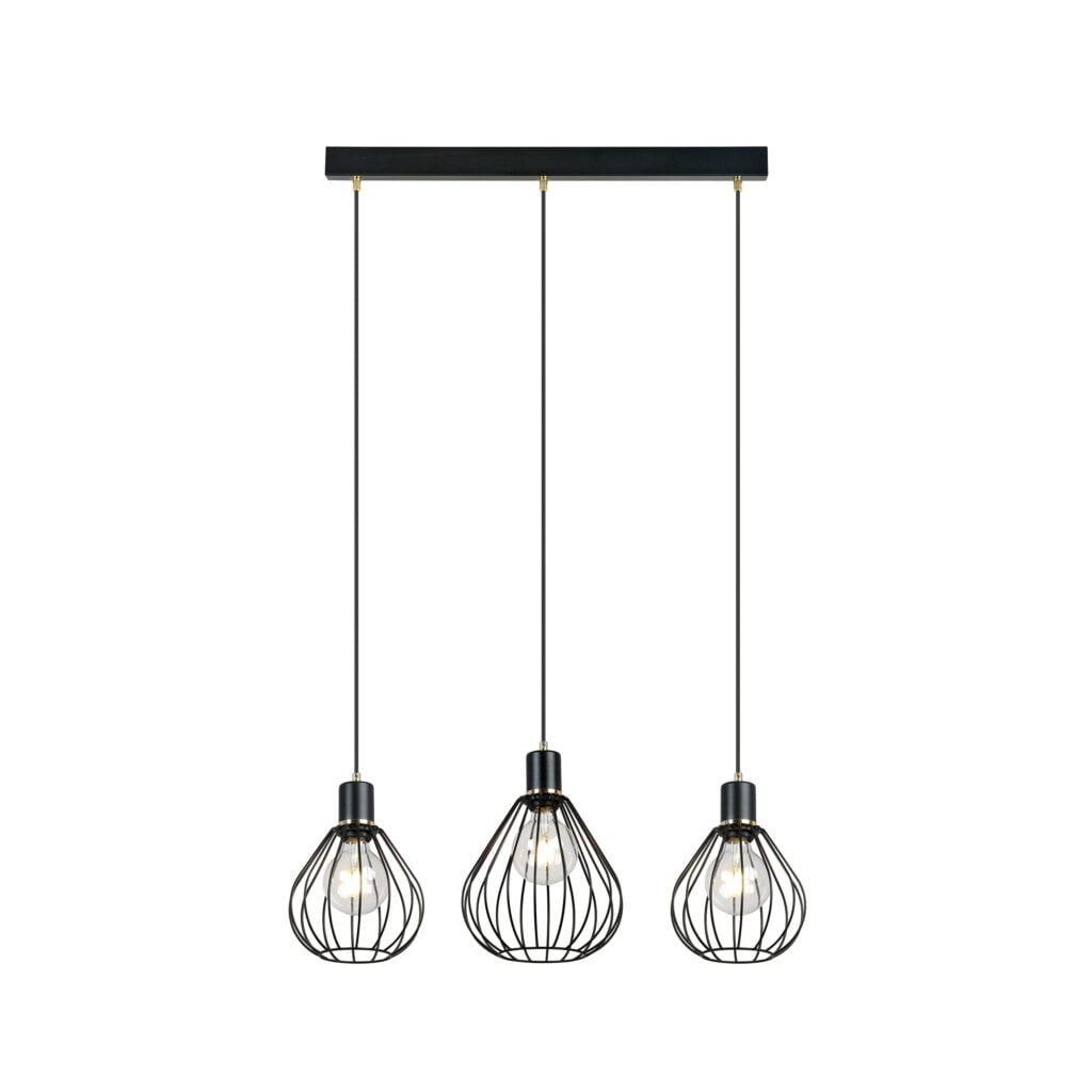 hanglamp-focus-3-zwart-goud-80-cm