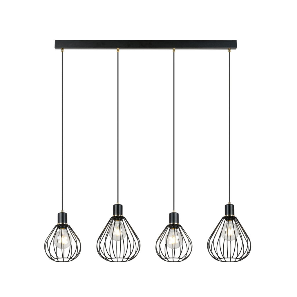 hanglamp-focus-4-zwart-goud-105-cm
