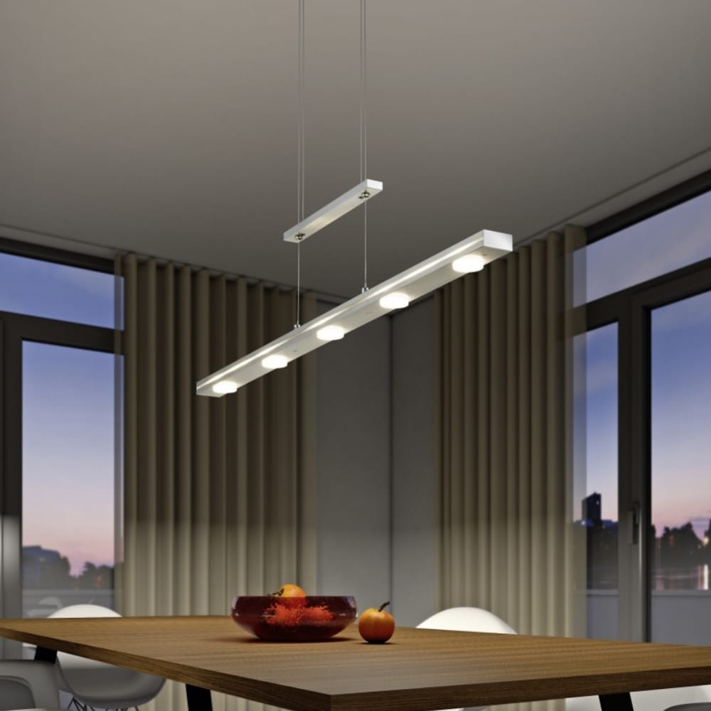 Hanglamp Lacal Nikkel 100 cm