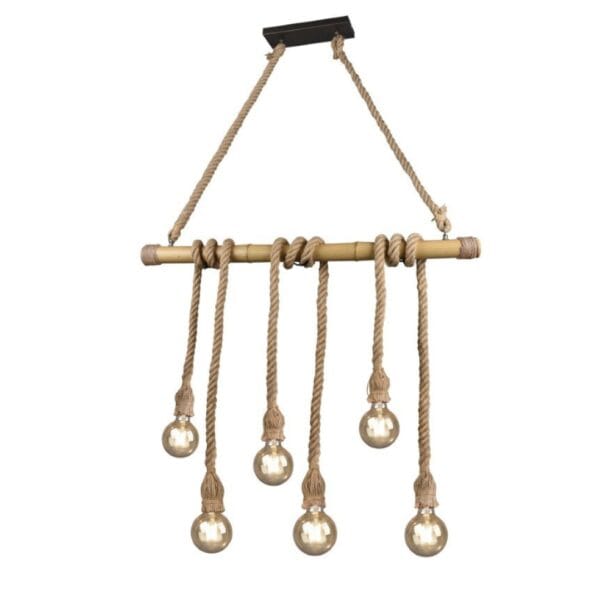 Hanglamp Wilma Bruin 100 cm