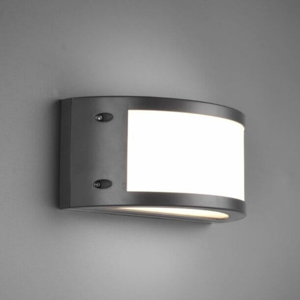 Wandlamp Kendal Antraciet 25 cm