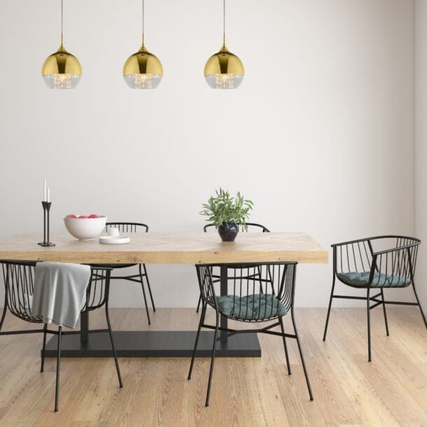 Hanglamp Fermi Goud Ø 20 cm