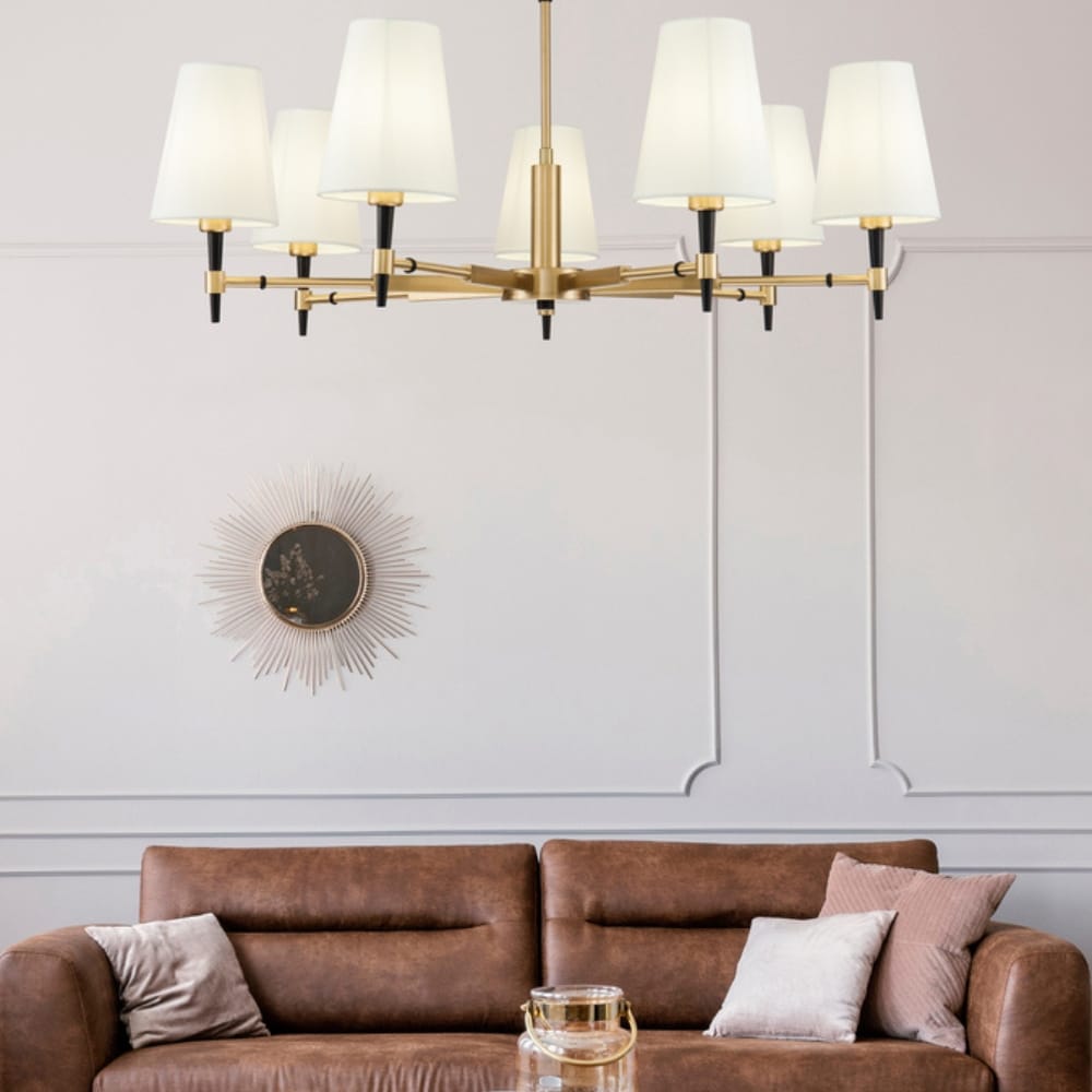 Kroonluchter Zaragoza Messing Ø 88 cm