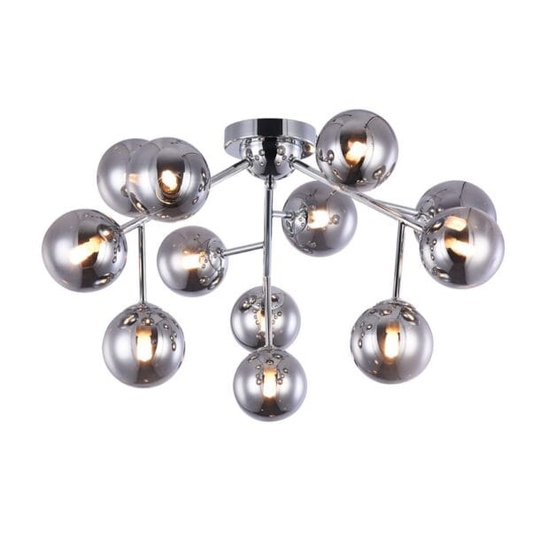 Plafondlamp Dallas Smoke Ø 60 cm