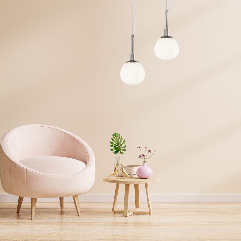 Hanglamp Erich Nikkel | Retro-Futuristisch Design | Ø 15 cm | Maytoni