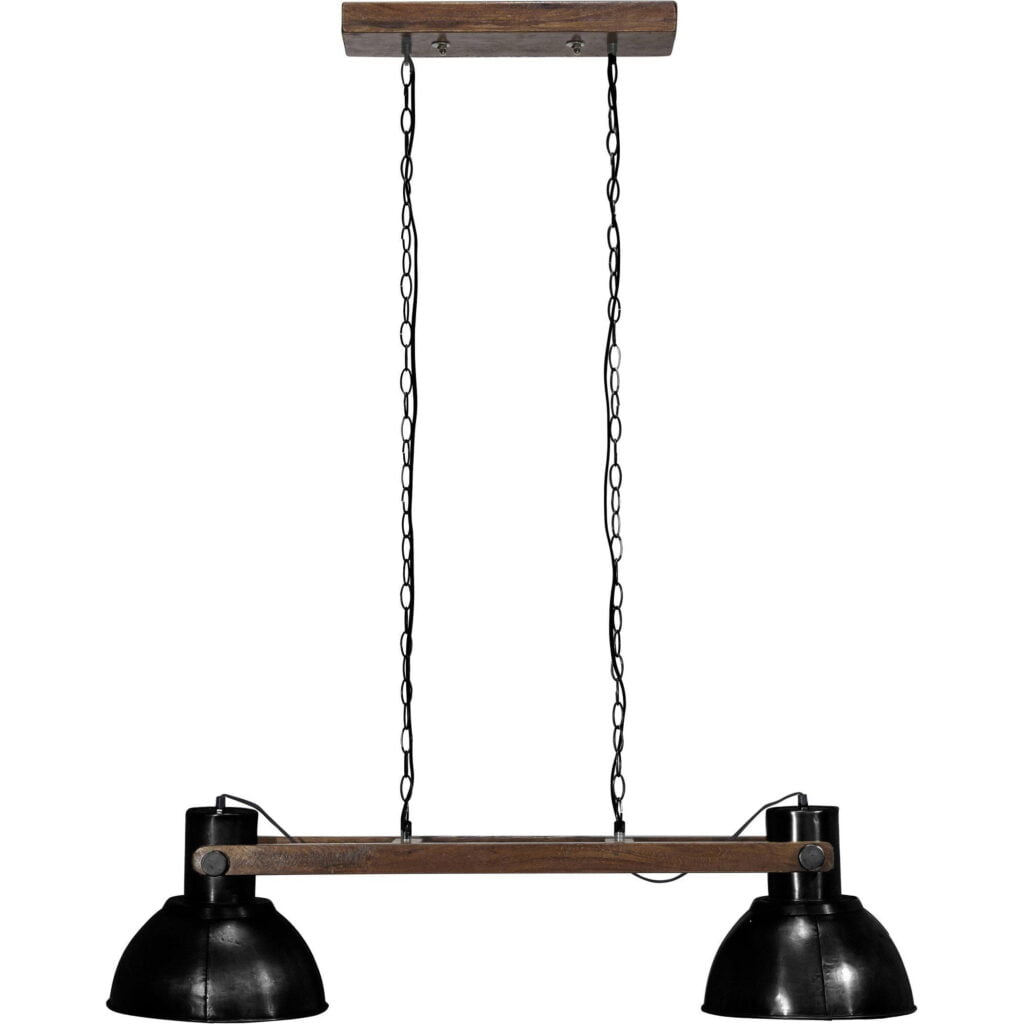 Hanglamp Ashby Zwart 110 cm