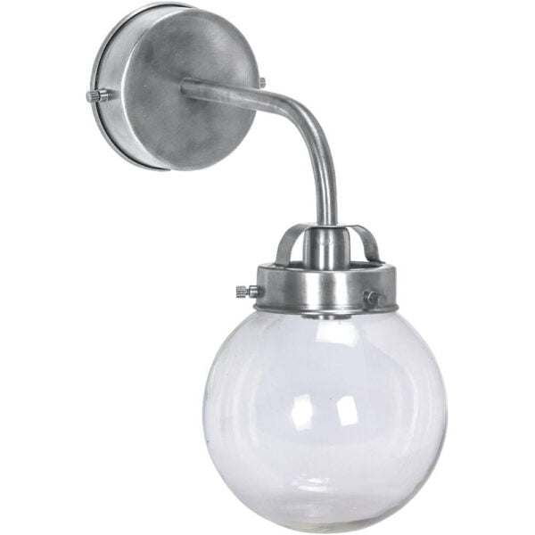 Wandlamp Normandy Zilver 30 cm