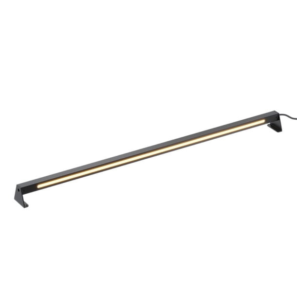 Buiten Vloerlamp Edge Zwart 100 cm 3000K