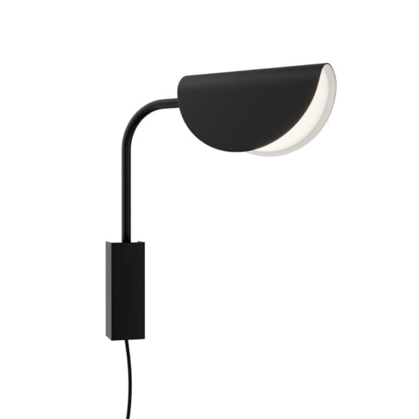 Wandlamp Mollis Zwart 36,5 cm