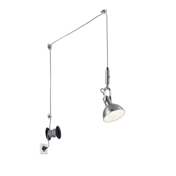 Hanglamp Carlotta Nikkel Ø 14 cm