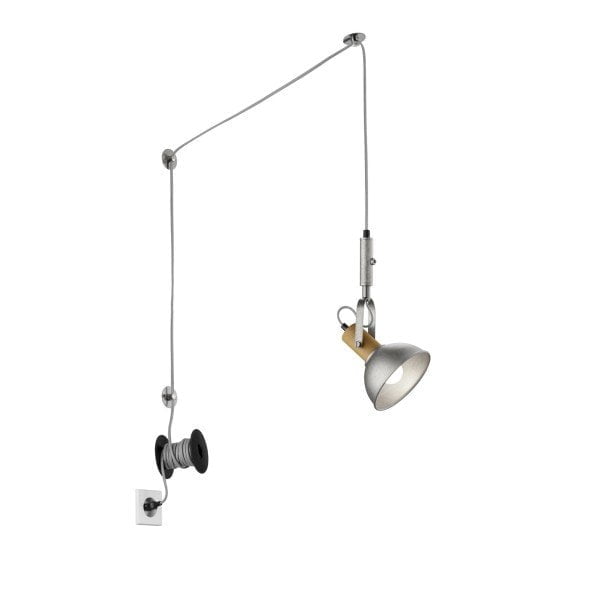 Hanglamp Delia Nikkel Ø 14 cm