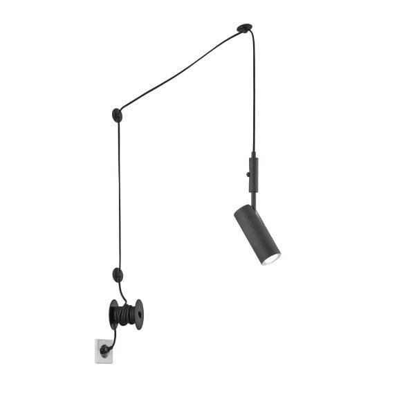 Hanglamp Carla Zwart Ø 6 cm