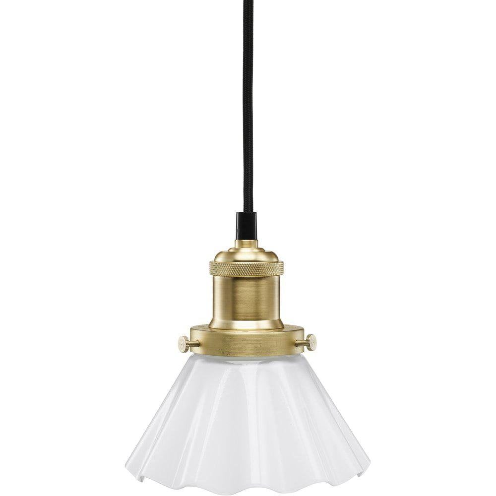 Hanglamp August Opaal/Scallop Ø 15 cm
