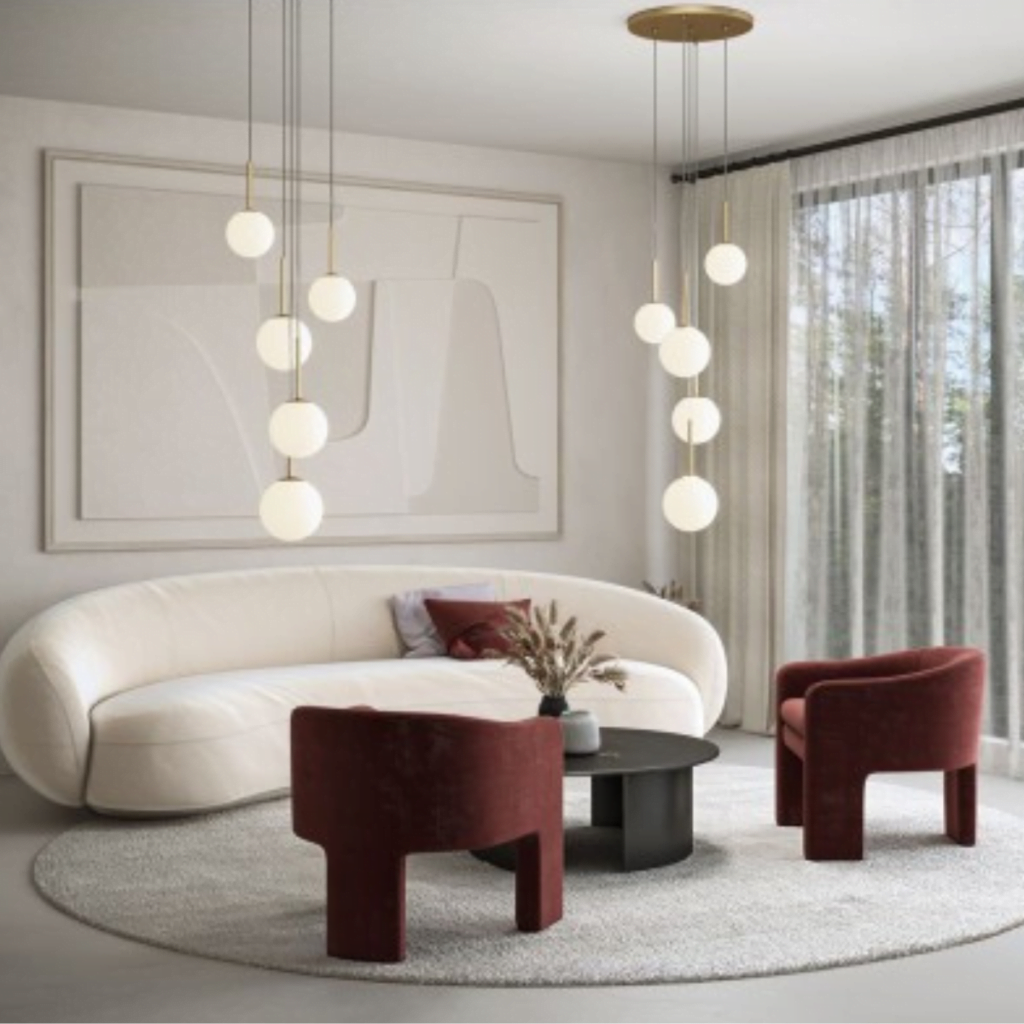 Hanglamp Basic Form Goud Ø 58 cm