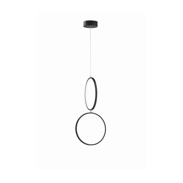 Hanglamp Rondo Zwart 30 cm