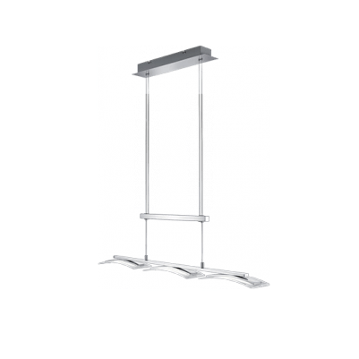 Hanglamp Stakkato Nikkel 87 cm