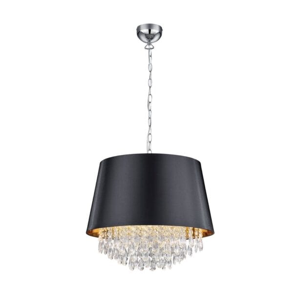 Hanglamp Loreley Zwart Ø 50 cm