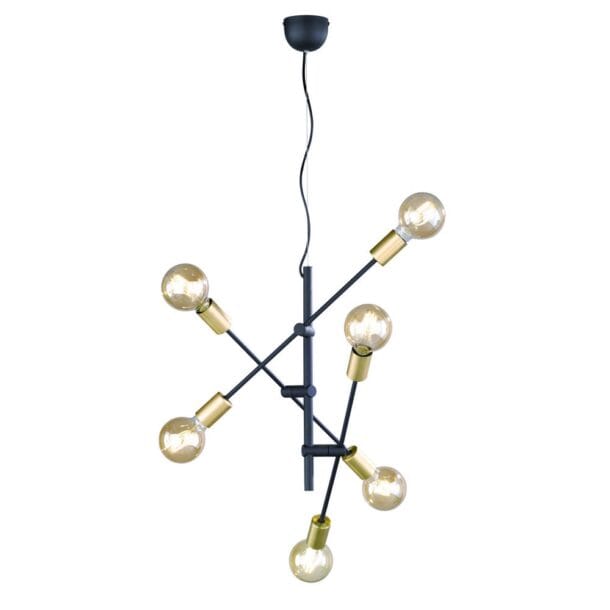 Hanglamp Cross Zwart Ø 54 cm