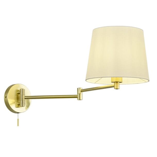 Wandlamp Lyon Messing 25 cm