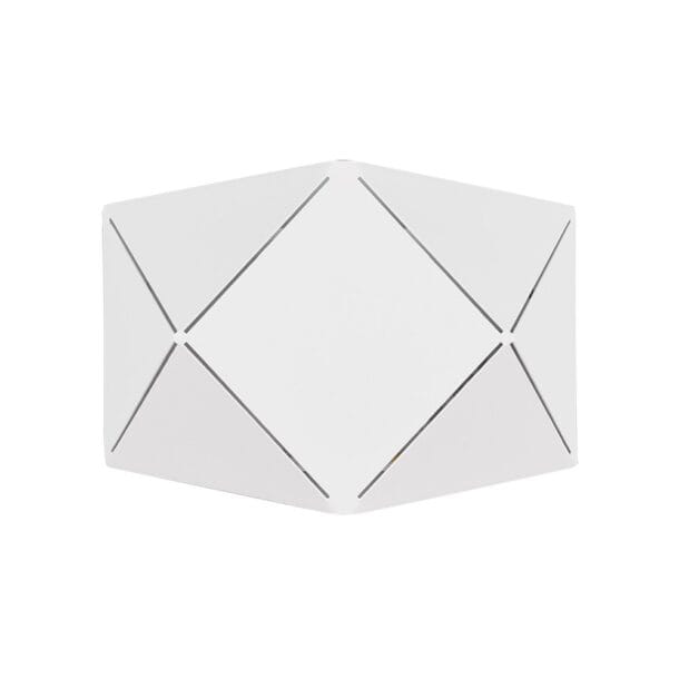 Wandlamp Zandor Mat Wit 18 cm
