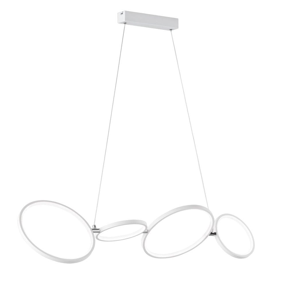 Hanglamp Rondo Mat Wit 110 cm