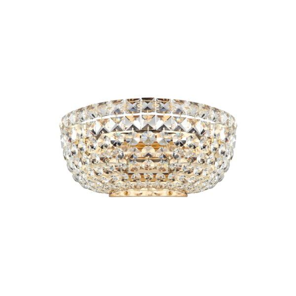 Wandlamp Basfor Antiek Goud 25,5 cm