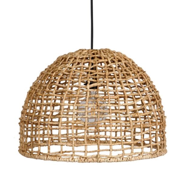 Buitenhanglamp Cebu Naturel | Gevlochten Rotan | Ø 46 cm | IP44 | PR Home