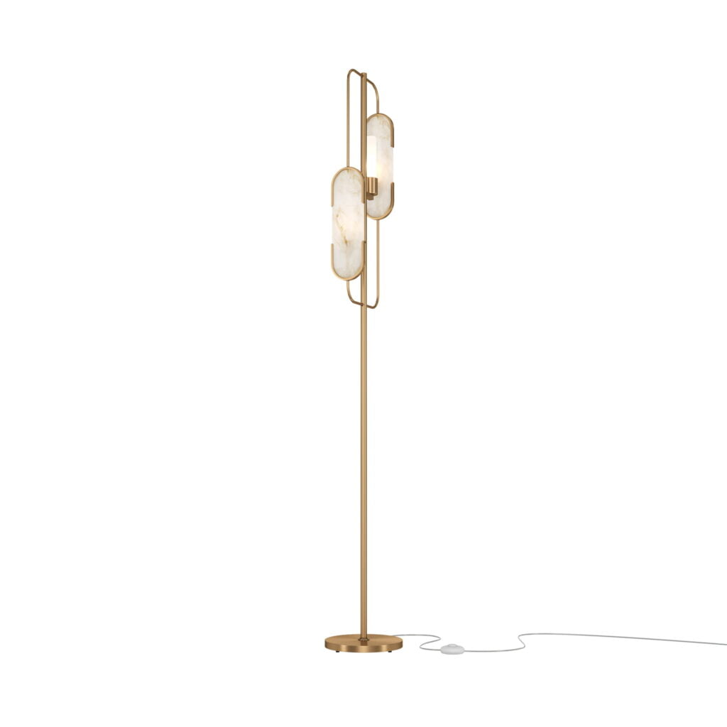 Vloerlamp Marmo Goud 161,5 cm