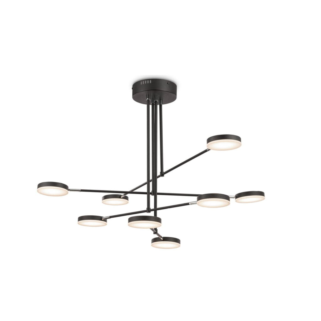 Hanglamp Fad Zwart 107 cm 3000K