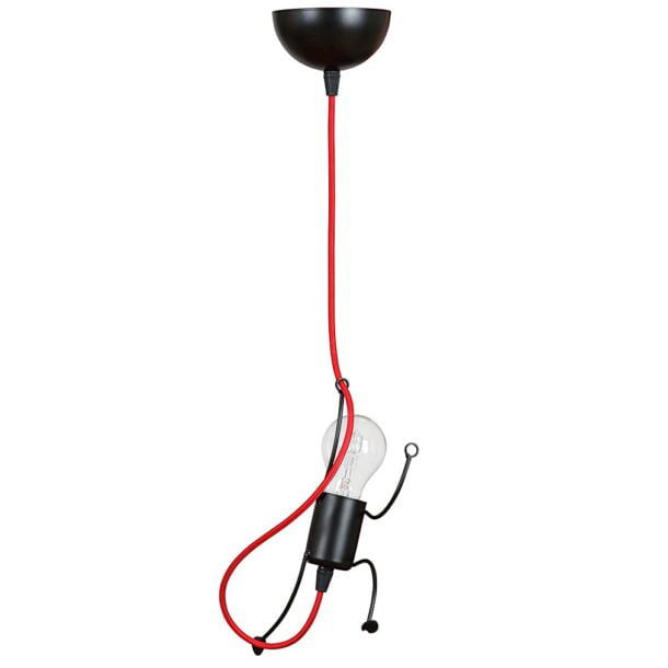 Hanglamp Bobi 1 Zwart Ø 14 cm