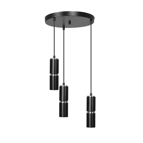 Hanglamp Modesto 3 premium Zwart Ø 30 cm