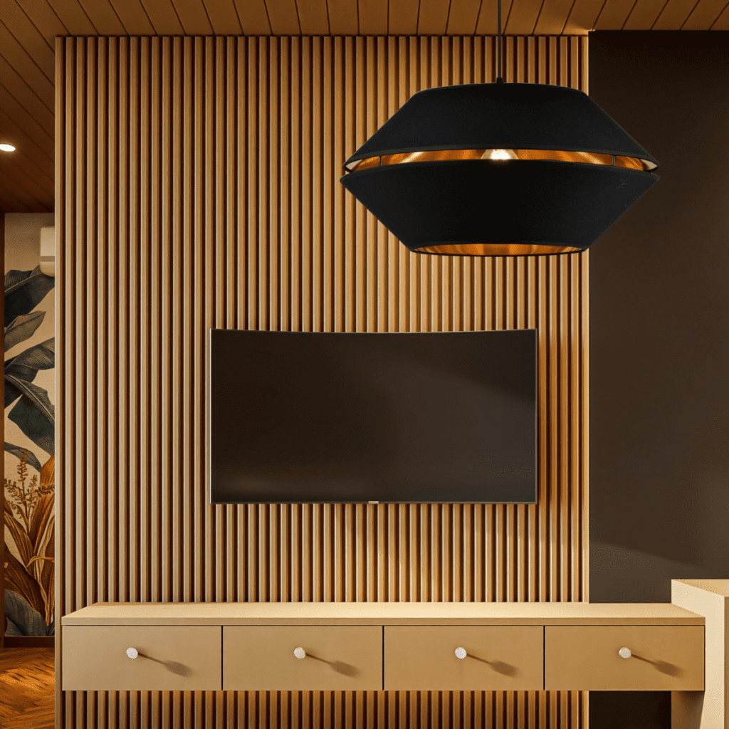 Hanglamp Piano 1 Zwart