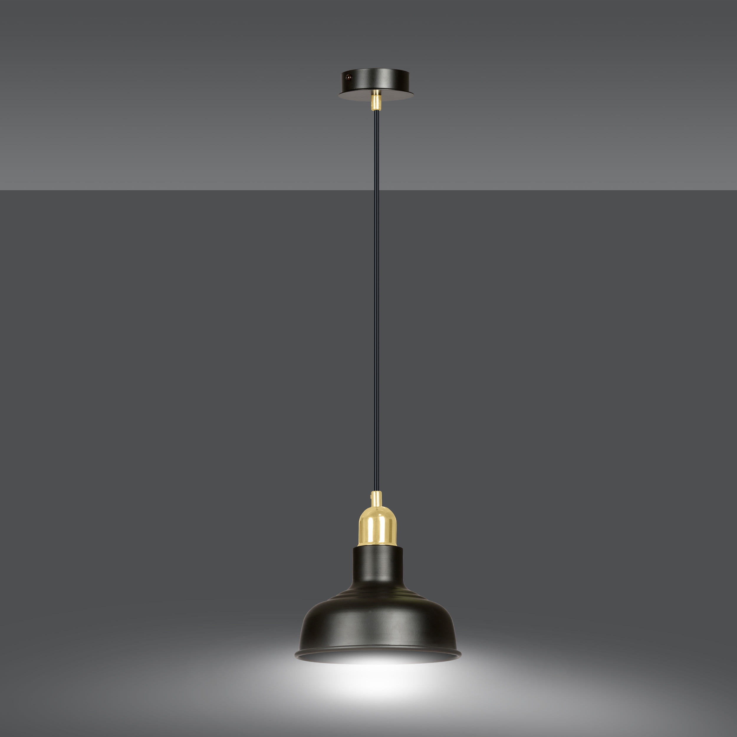 Hanglamp Ibor 1 Zwart Ø 21 cm - Afbeelding 5
