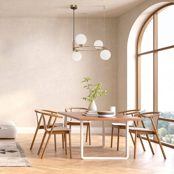 Hanglamp Ring Messing Ø 39 cm