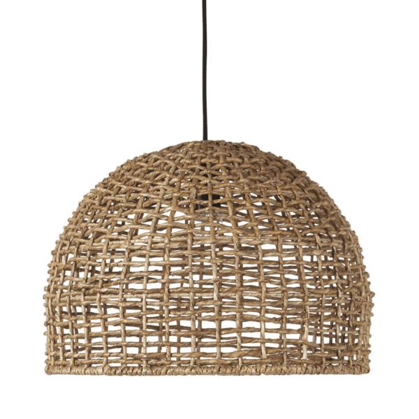 Buitenhanglamp Cebu Naturel | Gevlochten Rotan | Ø 57 cm | IP44 | PR Home
