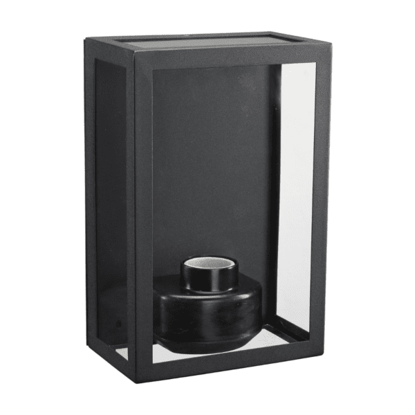 Wandlamp Kubba Zwart 17 cm