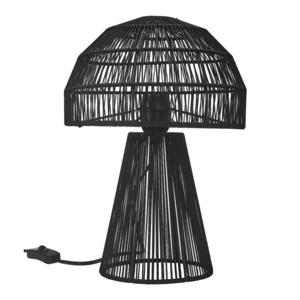 Tafellamp Porcini Zwart 37 cm