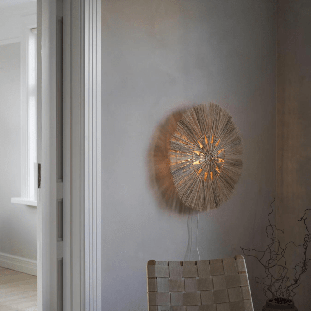 Wandlamp Amara Naturel Ø 60 cm