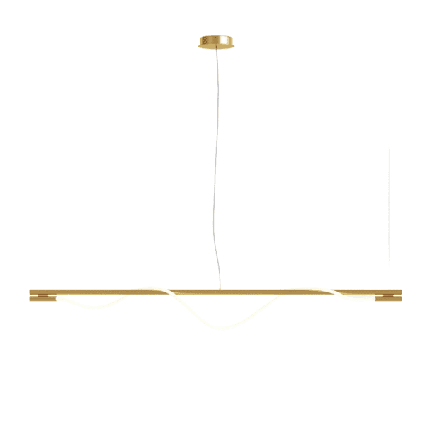 Hanglamp Tau Messing 180 cm 3000K