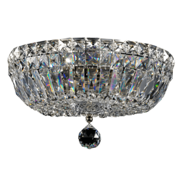 Kroonluchter Basfor Antiek Nikkel Ø 30 cm