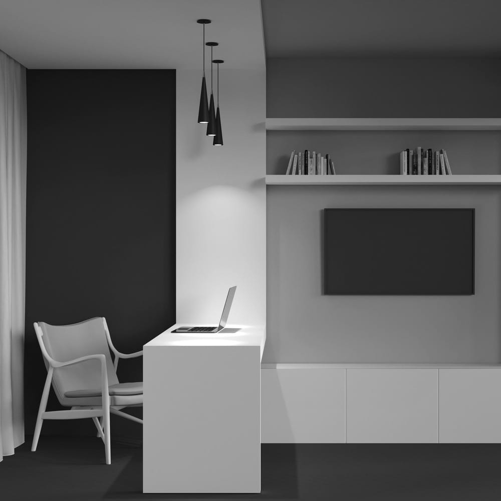 Hanglamp Nevill Zwart Ø 10 cm