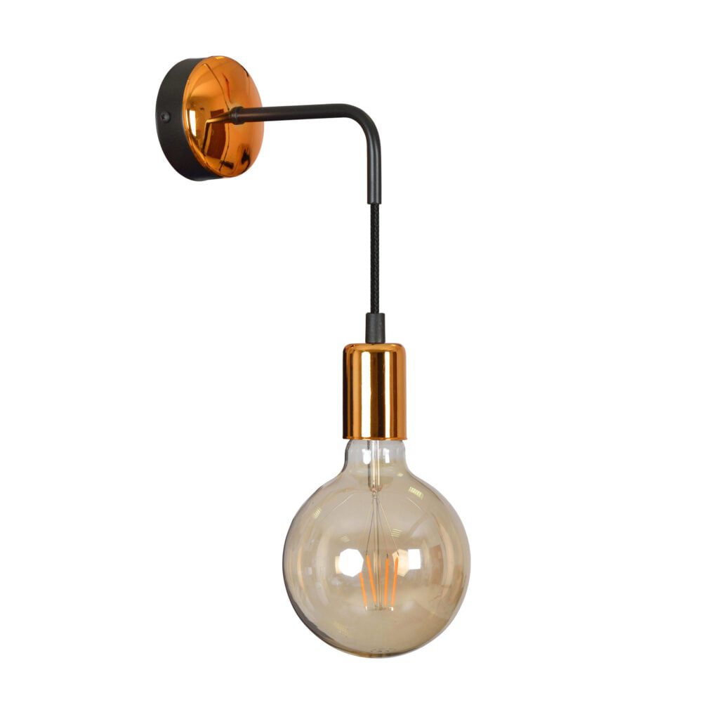 wandlamp-universal-k1-zwart-o-8-cm