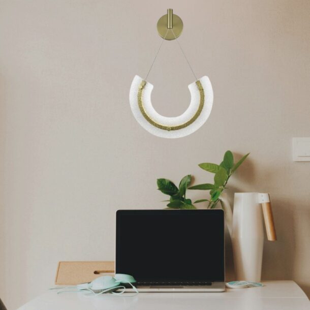 Wandlamp Maya Goud 32 cm 3000K