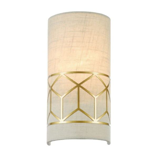 Wandlamp Messina Goud 23,9 cm