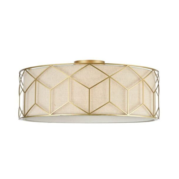 Plafondlamp Messina Goud Ø 57 cm