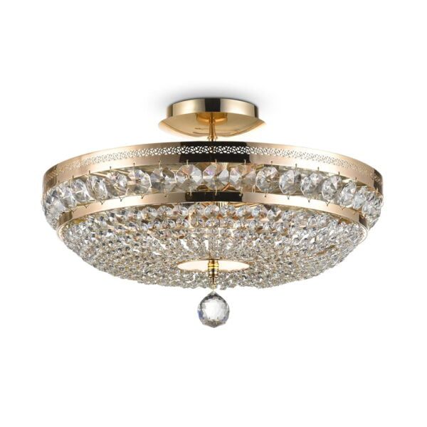 Plafondlamp Ottilia Goud Ø 43,5 cm