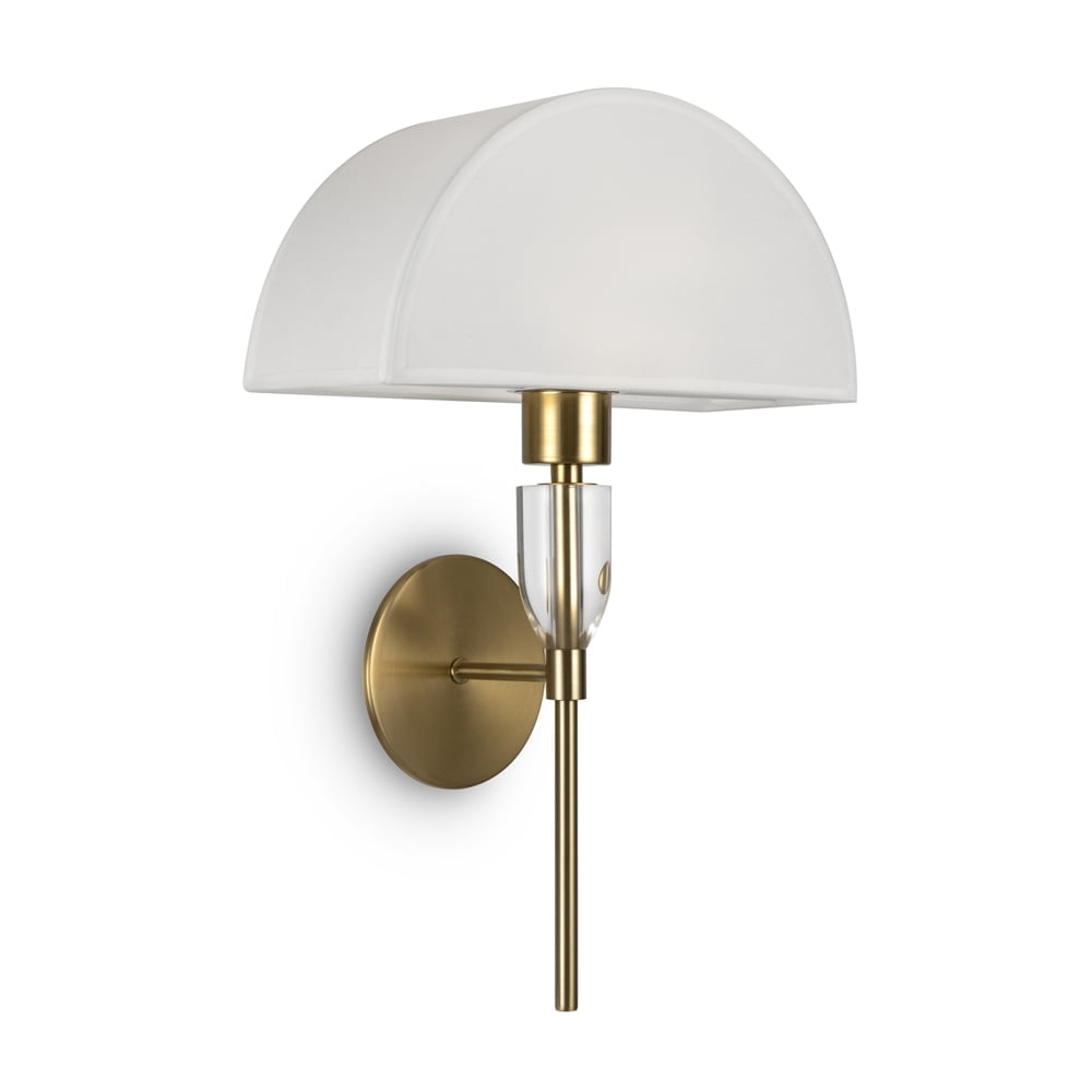 Wandlamp Prima Messing 30 cm